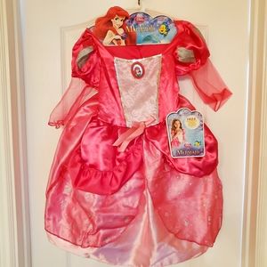 Kids Ariel Little Mermaid Dress with Hoop Skirt